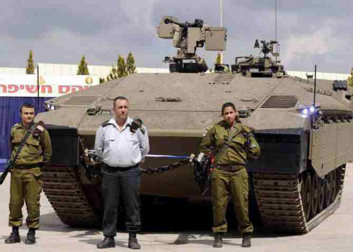APC Namer Rontok Disengat Rudal Anti Tank Hamas, 8 Prajurit Israel Tewas