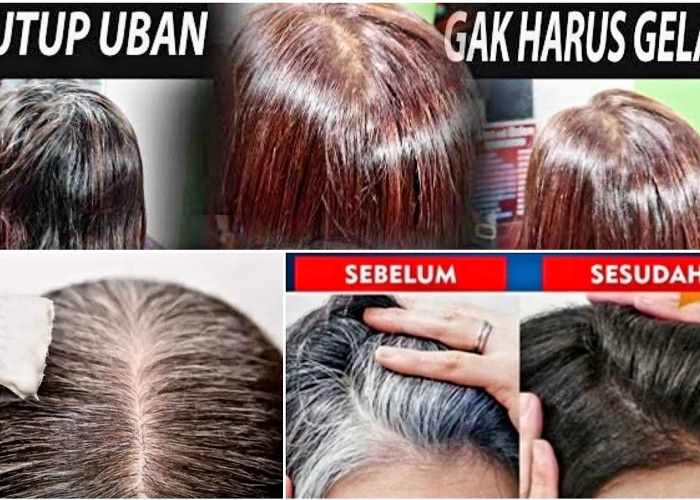  6 Cara Mewarnai Rambut Beruban dengan Benar dan Tahan Lama. Ini Langkah-langkahnya!