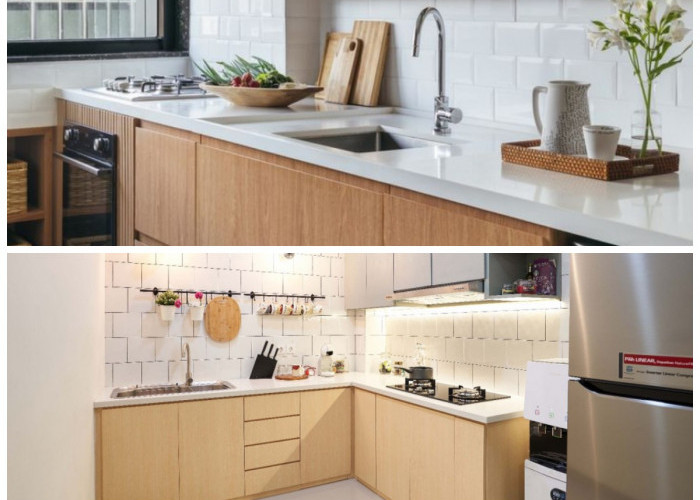 Kombinasi Wastafel Cuci Piring dan Kompor yang Cantik, Bikin Dapur Minimalis Makin Rapi