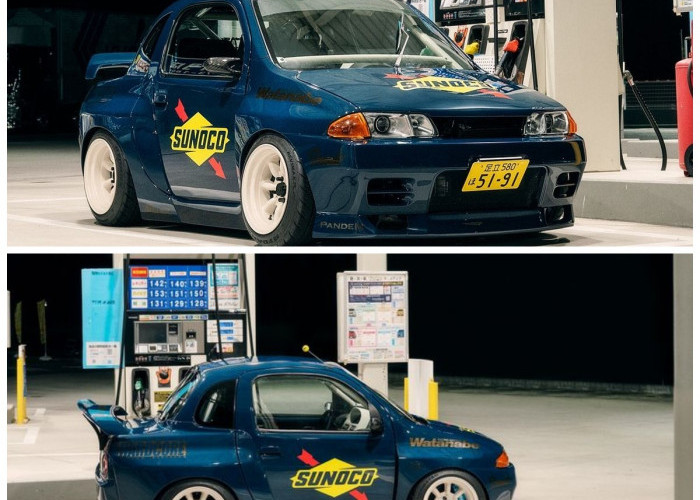 Unik Banget! Suzuki Twin Disulap Jadi R32 Versi ‘Gemoy’ di Tokyo Auto Salon 2026