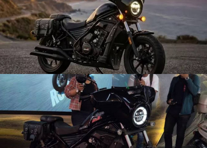 Tampang Mirip Harley Cuma Rp 57 Jutaan! Keeway Road Falcon Resmi Meluncur di Indonesia