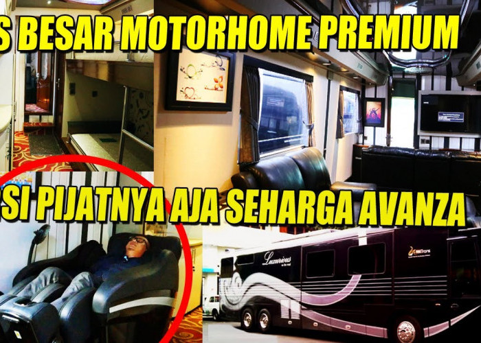  Bus Mewah Kualitas Premium Di Indonesia, Ini Daftarnya!