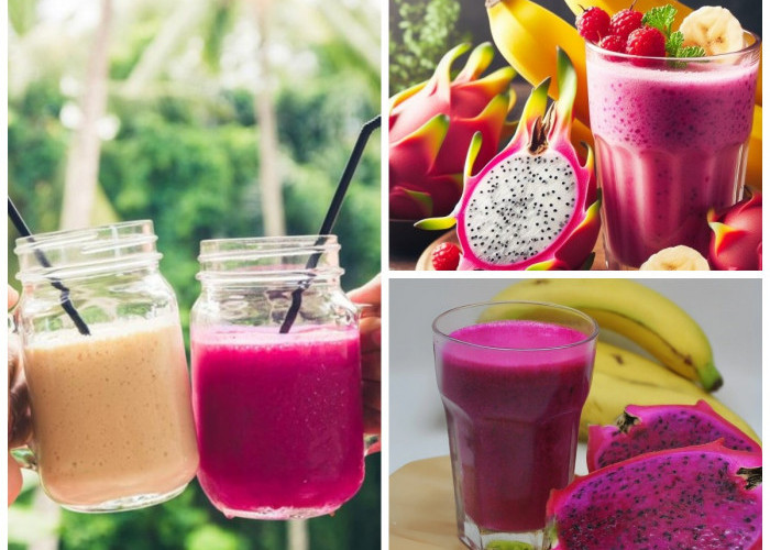 Jus Buah Naga dan Pisang: Kombinasi Nikmat yang Menyegarkan dan Kaya Manfaat untuk Tubuh!