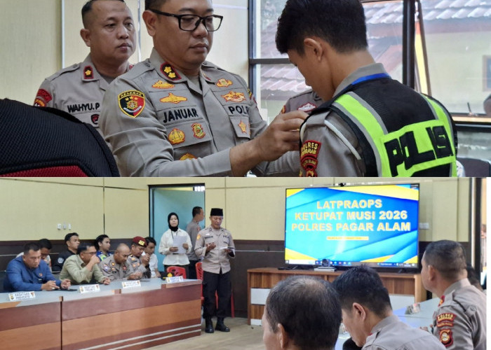 Gelar Lat Pra Ops Ketupat Musi 2026, AKBP Januar KS Persada : Siapkan Strategi Pengamanan Mudik dan Lebaran