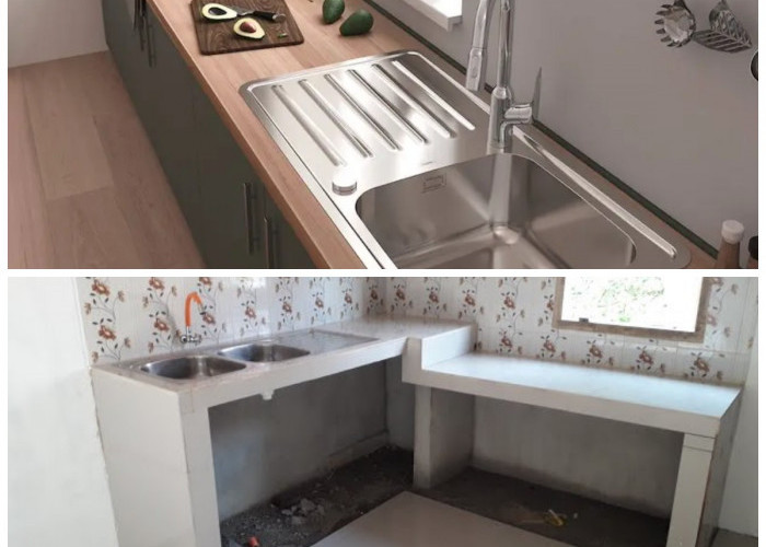 DIY Bak Cuci Piring Permanen: Rahasia Dapur Rapi, Kokoh, dan Tanpa Perlu Tukang