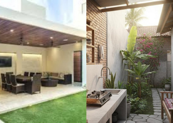 Rumah Terasa Lebih Segar dengan Ide Dapur dan Taman Belakang Minimalis Ini!