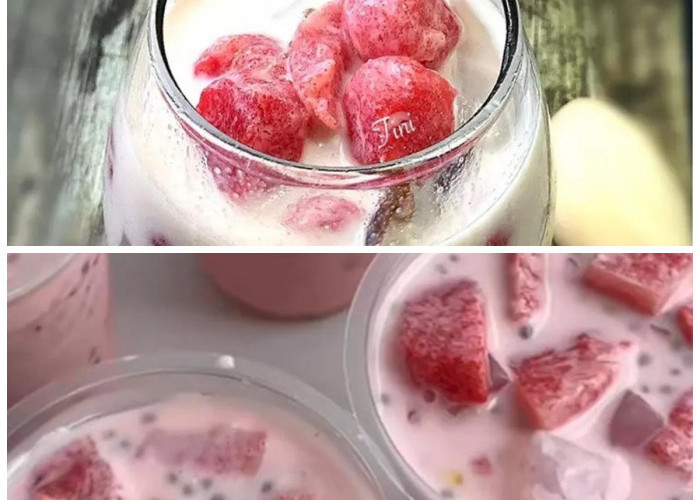 Resep Es Semangka Creamy Anti Ribet, Minuman Manis dan Menyegarkan Saat Berbuka