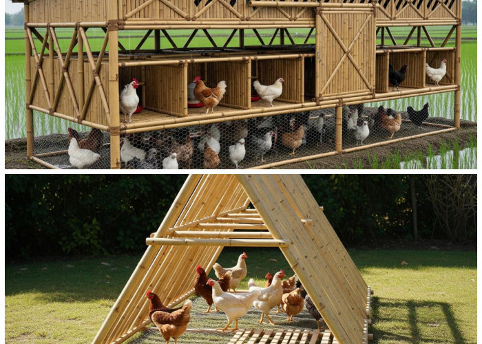 5 Inspirasi Kandang Ayam Bambu Modern: Praktis, Estetik, dan Cocok untuk Ternak Rumahan
