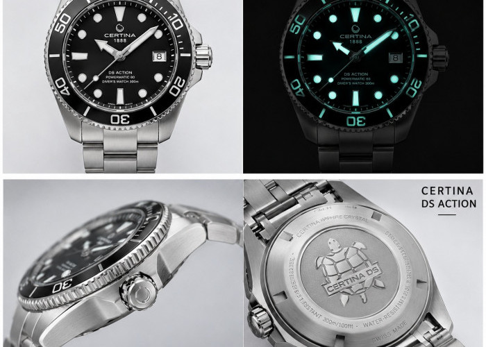 Review Lengkap Jam Tangan Certina DS Action, Jam Tangan Swiss dengan Karakter Sporty!