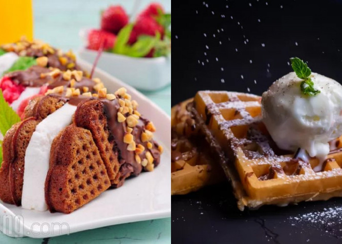 Waffle Nikmat dengan Ice Cream, Resep Mudah untuk Pencinta Camilan Manis