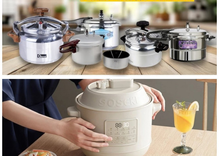 Rekomendasi Panci Presto Listrik Paling Irit 2026, Cocok untuk Dapur Modern dan Praktis