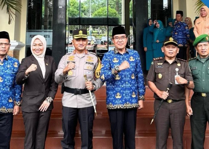 Nelson Firdaus Ucapkan Pamit, Kapolres : Sinergi Pemkot - Polres Pagar Alam Terjalin Harmonis