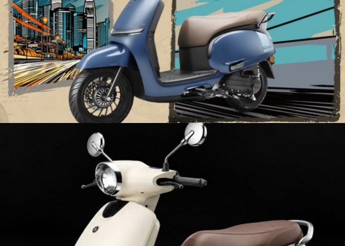 Yamaha Fuzzy 125 Meluncur, Skutik Retro dengan Teknologi Hybrid dan Fitur Premium, Begini Spesifikasinya!