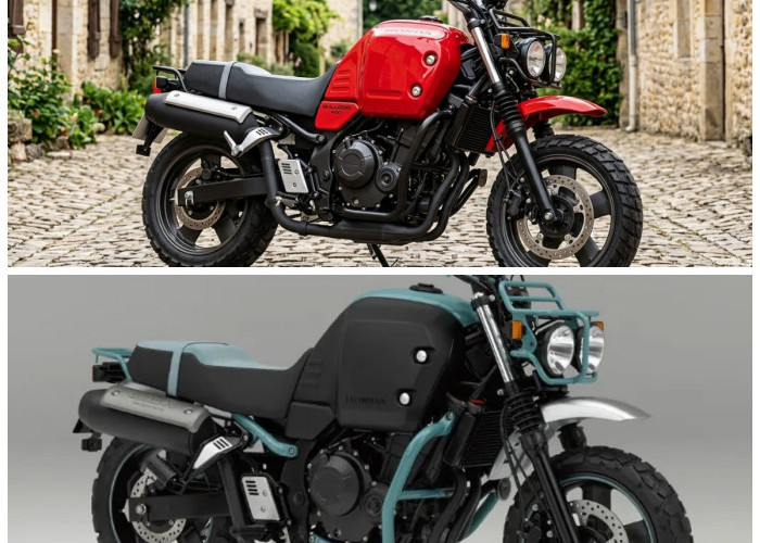 Honda Bulldog 400, Motor Konsep Nyentrik dengan Ban 15 Inci untuk Jelajah Ekstrem