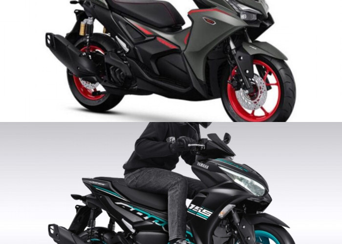 Yamaha Aerox 155 Facelift Hadir Lebih Garang, Apa Saja Bedanya?