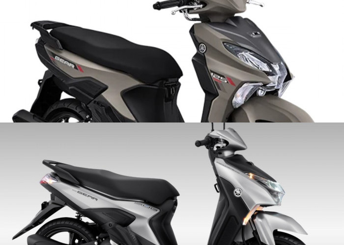 Yamaha Gear 125 Terbaru Cocok untuk Harian, Pilihan Warna Matte Bikin Motor Makin Keren