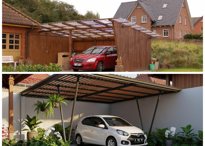 Carport Mini Hemat Lahan: Solusi Parkir Mobil Kota dengan Desain Minimalis Modern
