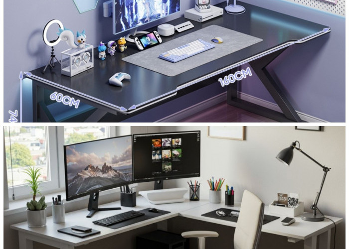 Inspirasi Meja Komputer Kamar Modern, Kerja Lebih Produktif dan Gaming Lebih Maksimal!