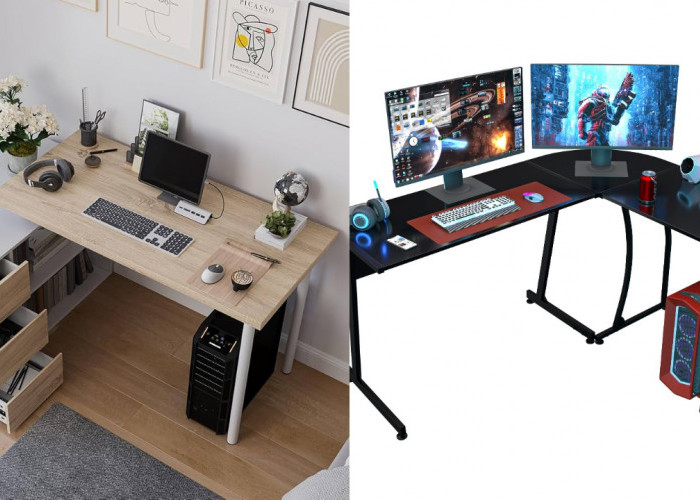 Meja Komputer Kamar Kekinian, Bikin Kerja Makin Fokus dan Gaming Makin Seru!