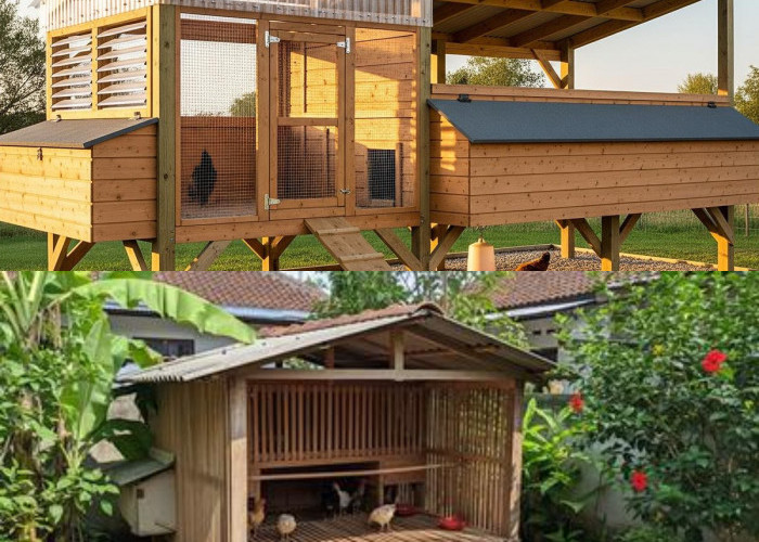 Anti Becek dan Aman Saat Hujan! Inspirasi Desain Kandang Ayam Panggung Tahan Banjir di Ruteg