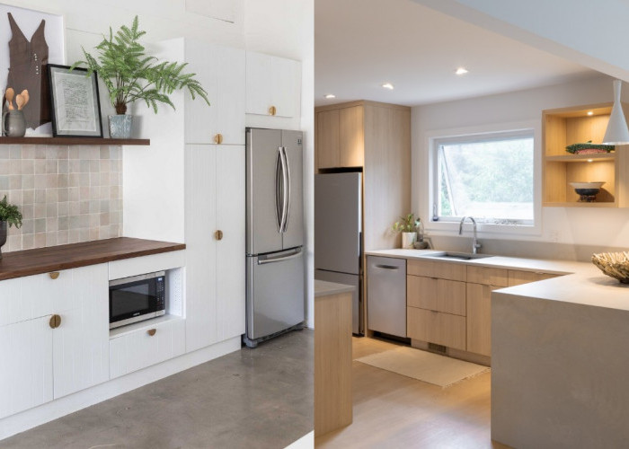 Dapur Minimalis Lurus, Desain Sederhana yang Tetap Nyaman Digunakan!