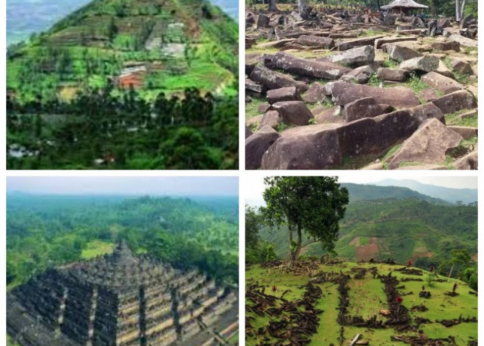Wow, Gunung Padang, Jejak Kehidupan Zaman Megalitikum, yang Tak Terpecahkan berusia lebih 11.000 Tahun!