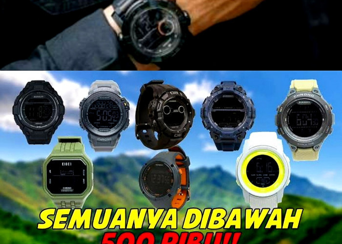 Untuk Kamu yang Berani Kotor! Ini Rekomendasi Jam Tangan Eiger 500 Ribuan Cocok Tuk Aktivitas Lapangan!