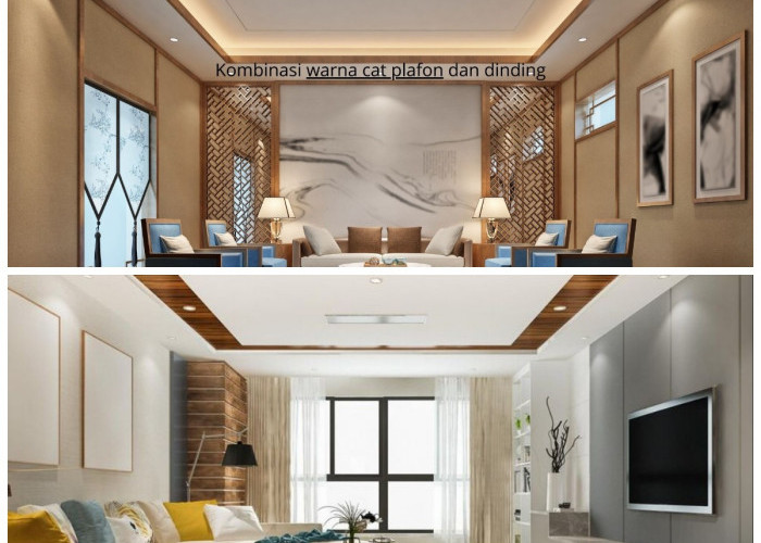Inspirasi 12 Perpaduan Warna Plafon–Dinding untuk Tampilan Ruangan yang Estetis dan Nyaman