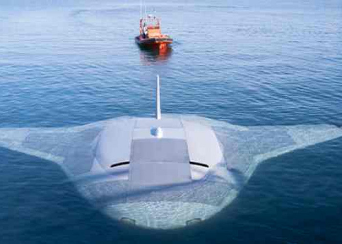 Drone ‘Ikan Pari Raksasa’ Bisa Menyelam Di Berbagai Kedalaman, Begini Penampakannya