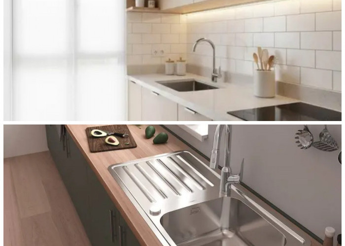 Tak Perlu Mahal! 10 Desain Tempat Cuci Piring Simpel yang Bikin Dapur Makin Rap