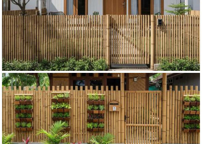 6 Ide Pagar Bambu Minimalis Modern, Solusi Hemat untuk Rumah Desa yang Estetik dan Fotogenik