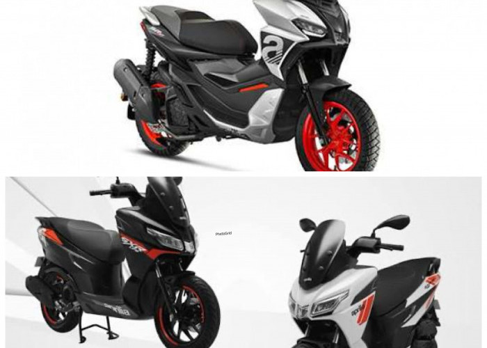 Aprilia SXR GT 125 dan 175 Resmi Hadir, SR-GT Dek Rata Tampil dengan Sentuhan Vrindavan