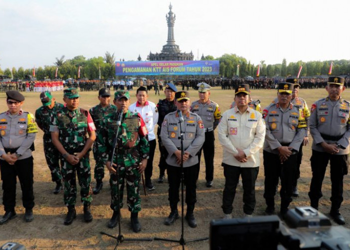 TNI-Polri Gelar Pasukan Pengamanan KTT AIS 2023, Begini Arahan Panglima dan Kapolri