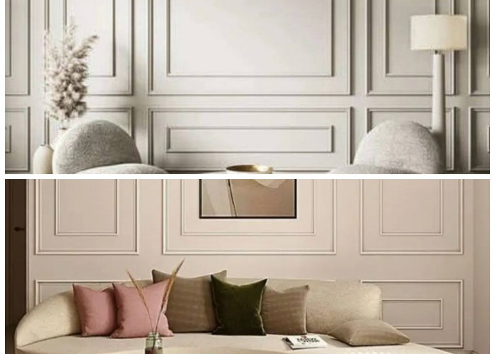 Ciptakan Keanggunan di Ruang Tamu Minimalis dengan 10 Desain Wall Moulding Menawan