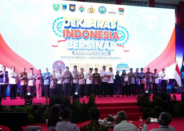 Wawako Pagar Alam Hadiri Deklarasi Indonesia Bersinar