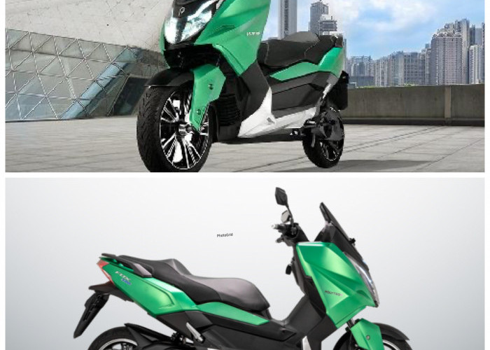Motor Listrik Rasa Skutik Premium! Wmoto E-Draco Tawarkan Tenaga Besar Setara 250cc!