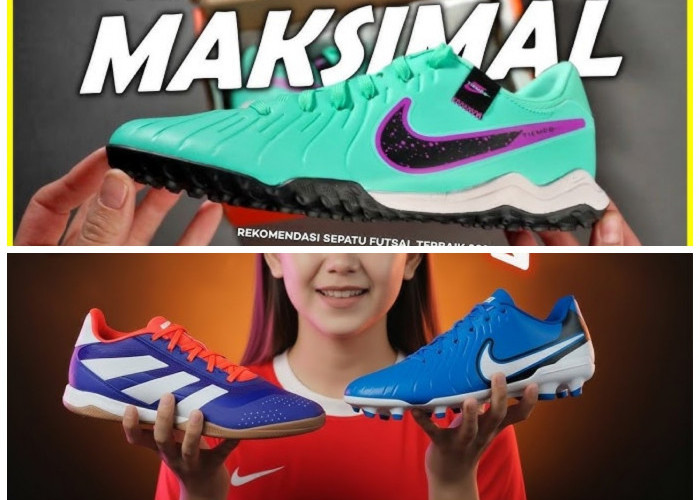 6 Sepatu Futsal Keren Harga Terjangkau, Nyaman Dipakai di Lapangan!