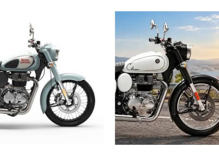 Royal Enfield Classic 350 Signature White Resmi Tampil, Warna Putih Bikin Motor Retro Ini Makin Elegan!