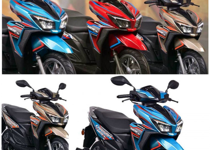 Muncul Tanpa Banyak Gembar-gembor! Honda Karisma 125 Matic Disebut Mirip Vario