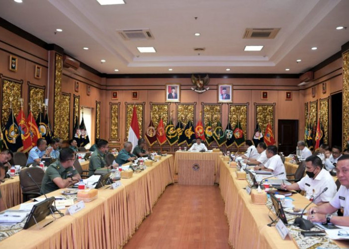 Wakil Menteri Pertahanan Pimpin Rapat Perencanaan Master Plan Infrastruktur Pertahanan di IKN