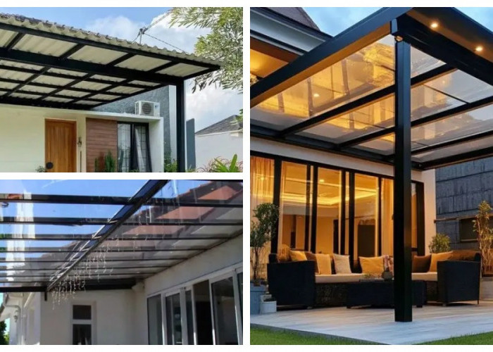 10 Inspirasi Kanopi Spandek Minimalis untuk Rumah Modern: Rapi, Tahan Cuaca, dan Estetik