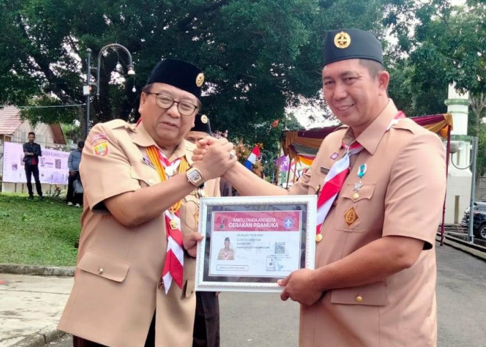 Emban Kamabicab Pramuka Pagar Alam 2025–2030, Walikota : Pramuka Garda Terdepan Keutuhan NKRI 