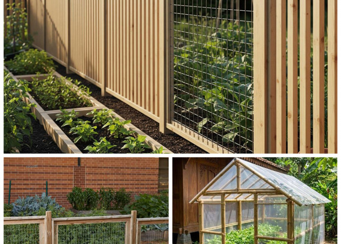 Panen Aman Tanpa Drama! 8 Ide Pagar Kebun Sayur Murah tapi Ampuh Usir Hama!