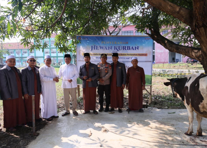 Semarak Iduladha 1447 H, Menteri Nusron Salurkan Hewan Kurban ke Pondok Pesantren Attaqwa!