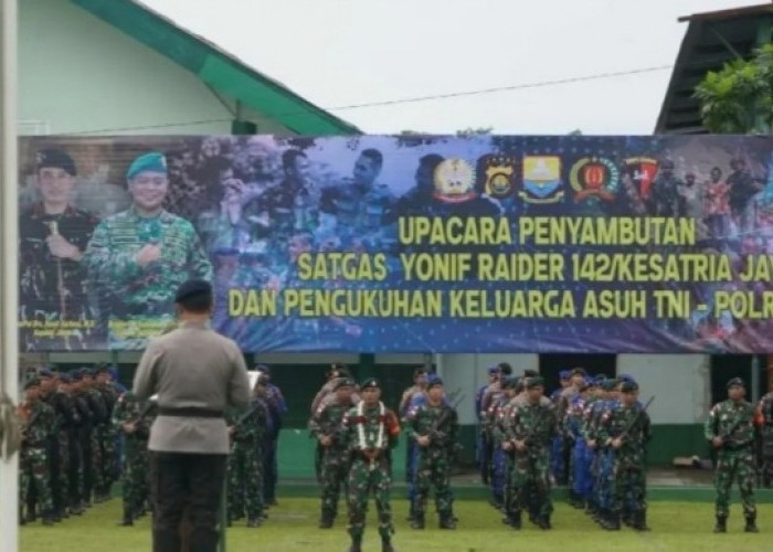 Usai Operasi Pamtas Papua, 400 prajurit Yonif Raider 142 KJ Tiba di Makorem 042/Gapu