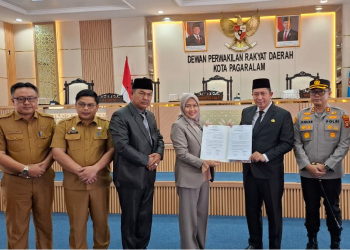 Kapolres Pagar Alam Hadiri Rapat Paripurna DPRD, Bahas LKPJ dan Pembangunan Daerah