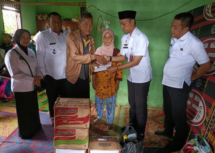 Lapas Pagaralam Bergerak Cepat, Salurkan Bantuan untuk Korban Kebakaran di Cawang Baru