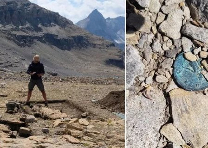 Waw! Pendaki Temukan Koin Kuno Ini Di Gunung Alpen, Apakah Berharga Miliaran?   