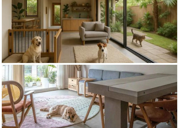 Rumah Nyaman untuk Pemilik & Hewan: Ide Desain Pet Friendly yang Aman dan Fungsional