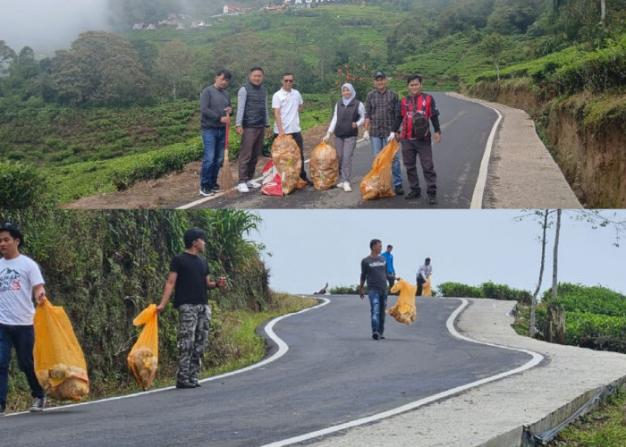 Aksi Bersih di Jalur Wisata Pagar Alam, Kadispar : Kebersihan Investasi Masa Depan